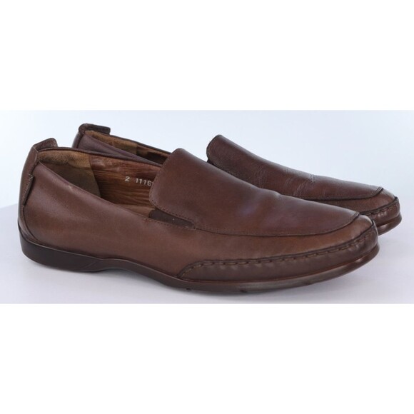 Mephisto Adief Cool Air $320 Men\'s Slip Ons Loafers Shoes Size 10 Leather Brown main image 7